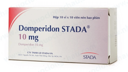 Thuốc Domperidon 10mg Stada điều trị triệu chứng nôn, buồn nôn (10 vỉ x 10 viên)